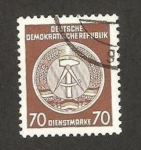 Stamps Germany -  Blasón de la R.D.A.