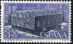 Stamps Spain -  Monasterio de las Huelgas. Sepulcros de Alfonso VIII yLeonor de Inglaterra.