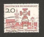 Stamps Germany -  1000 anivº del mercado de treves