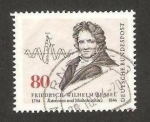 Stamps : Europe : Germany :  friedrich wilhelm bessel, matemático, II centº de su nacimiento