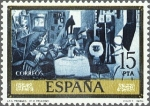 Stamps Spain -  ESPAÑA 1978 2486 Sello Nuevo Serie Pablo Ruiz Picasso Las Meninas c/señal charnela