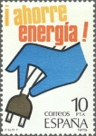 Sellos de Europa - Espa�a -  ESPAÑA 1979 2510 Sello Nuevo Ahorro de Energía. Electricidad