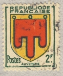 Sellos de Europa - Francia -  Provinces - Auvergne
