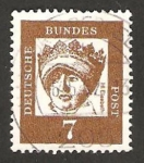 Stamps Germany -  221 - Elisabeth de Thuringe