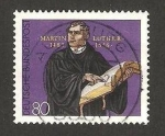 Stamps Germany -  1025 - Martin Luther, 300 anivº de su nacimiento