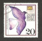 Stamps Germany -  dia del sello, paloma mensajera