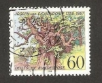 Stamps Germany -  joseph von eichendorff, escritor, II centº de su nacimiento