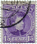 Stamps Spain -  Reinado Alfonso XIII