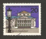 Stamps Germany -  teatro nacional de munich