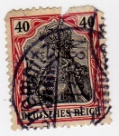 Stamps : Europe : Germany :  Imperio germánico