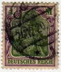 Stamps Germany -  Imperio germánico