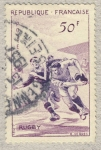 Stamps France -  Rugby