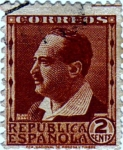 Stamps Spain -  Personajes República