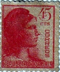 Stamps Spain -  Alegoría de la república