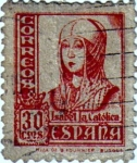 Stamps Spain -  Isabel la Católica