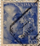 Stamps Spain -  Efigie del gral.Franco