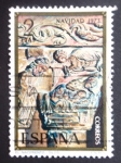 Stamps : Europe : Spain :  NAVIDAD 1973 EL NACIMIENTO SILOS