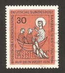 Stamps Germany -  81 jornadas católicas nacionales en bamberg