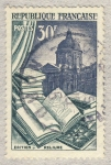 Stamps France -  Productions de luxe  Edition et reliure  Institut de France