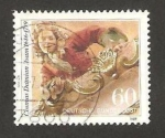 Stamps Germany -  cosme damian asam, escritor y arquitecto, 250 anivº de su fallecimiento