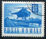 Stamps Romania -  Helicoptero rescate
