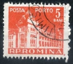 Stamps Romania -  Edificio