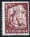 Sellos de Europa - Rumania -  Construcción