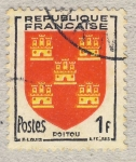Stamps France -  Armoiries  Provinces - Poitou
