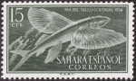 Stamps : Africa : Morocco :  Sahara español **. Día del sello colonial