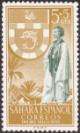 Stamps : Africa : Morocco :  Sahara español **. Día del sello
