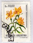 Stamps Argentina -  Flores argentinas (1982-1989)