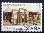 Stamps : Europe : Spain :  HISPANIDAD 1977 IGLESIA DE SAN FRANCISCO GUATEMALA
