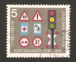 Stamps : Europe : Germany :  transportes, señales de trafico