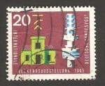 Stamps Germany -  transportes, telégrafo y torre de telecomunicaciones