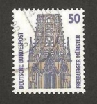 Stamps Germany -  1167 - catedral de freibourg