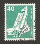 Stamps Germany -  699 - Laboratorio espacial