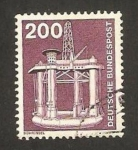 Stamps Germany -  707 - Plataforma perforadora
