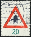 Stamps Germany -  Señales