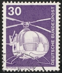 Stamps Germany -  Transportes e industria