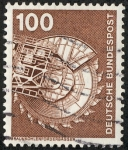 Stamps Germany -  Transportes e industria