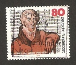 Stamps Germany -  carl maria von weber, compositor, II centº de su nacimiento