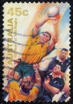 Stamps Australia -  Rugby
