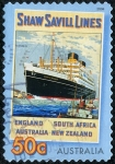 Stamps : Oceania : Australia :  Barcos