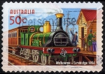 Sellos de Oceania - Australia -  Trenes