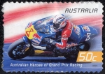 Stamps Australia -  Motos