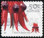 Sellos de Oceania - Australia -  Flores