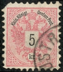 Stamps : Europe : Austria :  Cifras