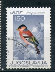 Stamps : Europe : Yugoslavia :  Fringilla coelebs