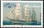 Stamps France -  Barcos - Buque escuela Cuauhtemoc - Méjico