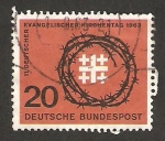 Stamps Germany -  11 jornadas de iglesia evangelica